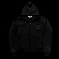 ASH BLACK FUR PATCH [HOODIE]