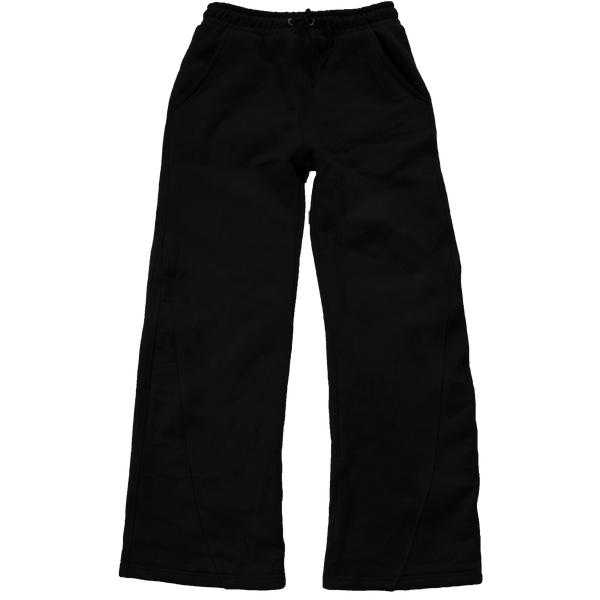 ASH BLACK FUR PATCH [SWEATPANTS]