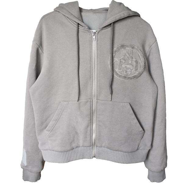 BALANCE GREY FUR PATCH [HOODIE]