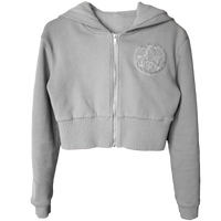 WOMEN'S BALANCE GREY FUR PATCH [HOODIE]