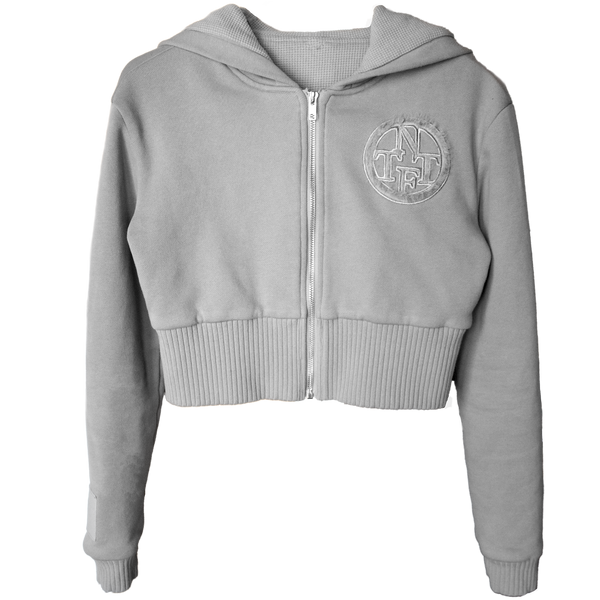 WOMEN'S BALANCE GREY FUR PATCH [HOODIE]